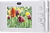 Kompakte Digitalkamera 50 MP Dual-Objektiv Selbstanpassend Verwacklungsfrei 24-Zoll-Bildschirm Tragbare Kamera für Studenten Vlog Klare Fotos HD-Videos mit (Silver)