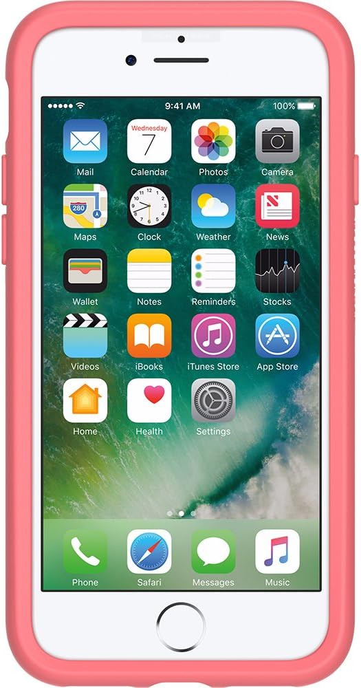 OTTERBOX SYMMETRY SERIES Case for iPhone SE (2nd gen - 2020) and iPhone 8/7 (NOT PLUS) - Retail Packaging - CANDY SHOP (AQUA MINT/CANDY PINK)