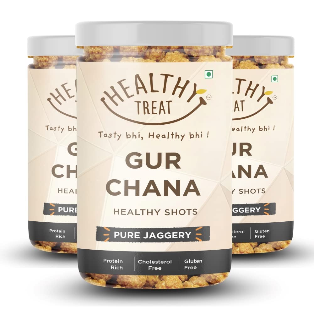 See full amazon price history chart for Healthy Treat Gur Chana 240g | Jaggery Coated Chana | Gud Chana | Roasted Chickpeas with Natural Jaggery | Immunity Booster | Delicious and Healthy Gur Chana Snacks | Perfect for Snacking Anytime | (Pack of 3, 80g each) Healthy Treat Gur Chana 240g | Jaggery Coated Chana | Gud Chana | Roasted Chickpeas with Natural Jaggery | Immunity Booster | Delicious and Healthy Gur Chana Snacks | Perfect for Snacking Anytime | (Pack of 3, 80g each) (B0BRBFV6X7) Amazon Price History, Amazon Price Tracker