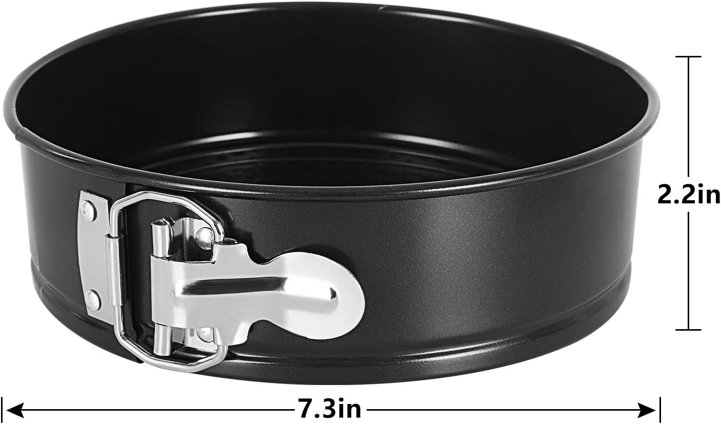 Esjay 7 Inch Springform Cake Pan for Instant Pot, Nonstick Leakproof Cheesecake Baking Pan for Ninja Foodi, Pressure Cooker, And Oven