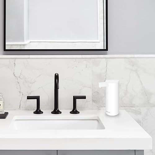 Miniatura 7 de Dispensador automático de jabón de acero inoxidable con sensor, dispensador de jabón infrarrojo, eléctrico, IPX5, impermeable, USB-C, sensor de