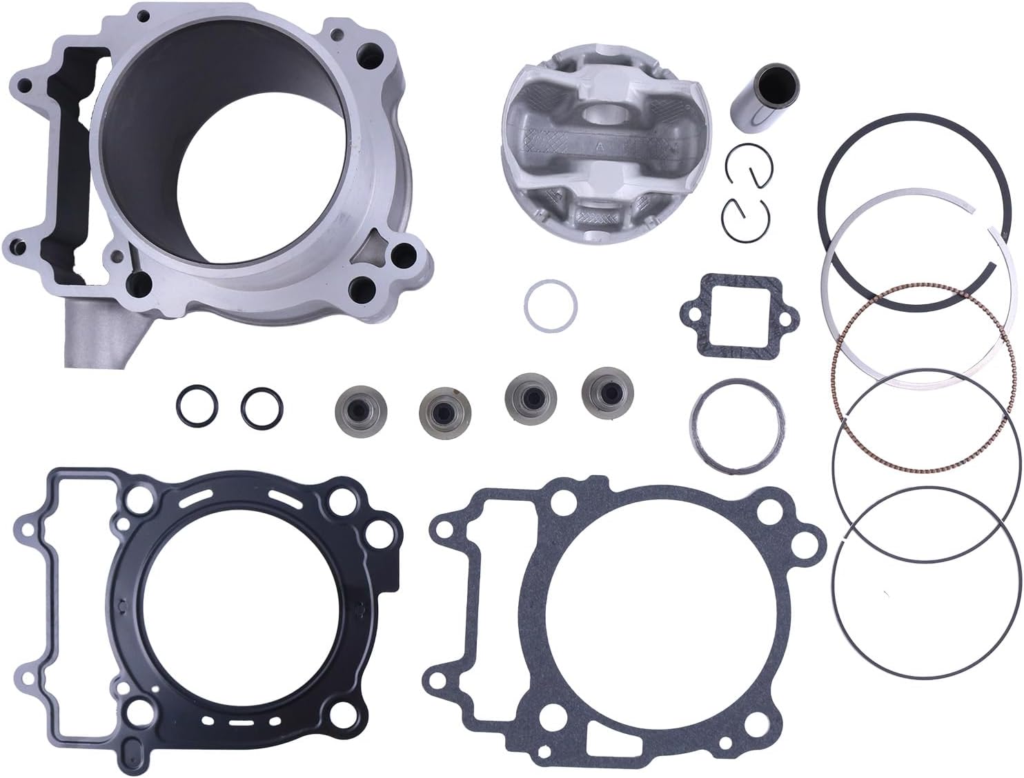 99mm Cylinder Piston Top End Gaskets Kit 3022860 Compatible with Polaris Ranger 570 Sportsman 570 2014-2019 RZR 570 EFI 2012-2013 Rebuild