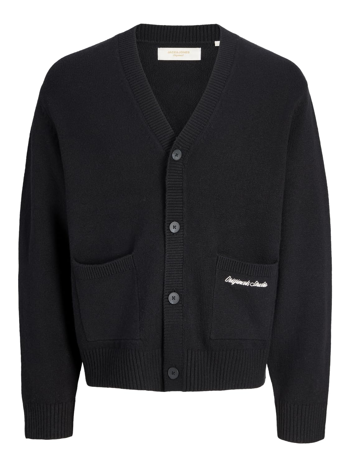 JACK & JONES Knitted Cardigan Knitted Cardigan L, Black, L