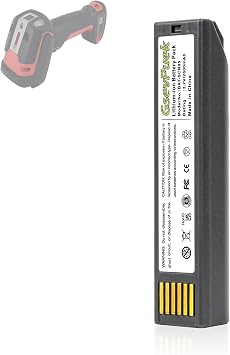 BAT-SCN05 Scanner Battery,50148009-001 for Granit XP 1990iSR,1991iSR,1990iXR,1991iXR, 1990iXLR,1991iXL,Xenon 1952 Barcode Scanner,Li-ion.2600mAh.