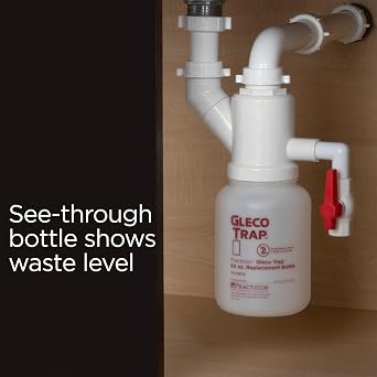 Practicon Gleco Trap System, Clay & Plaster Sink Trap Kit, 64 oz.