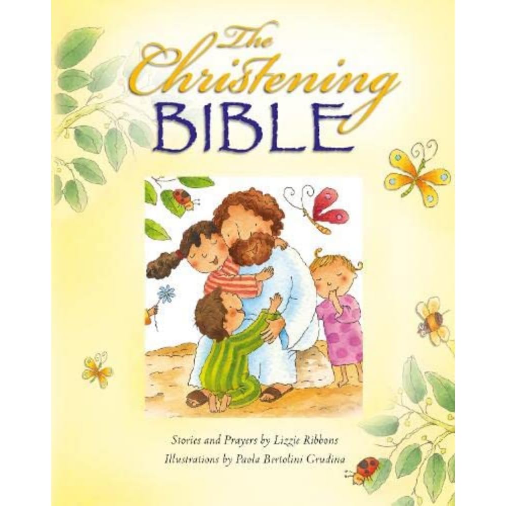 The Christening Bible (Yellow) HARDBACK 9781788933025