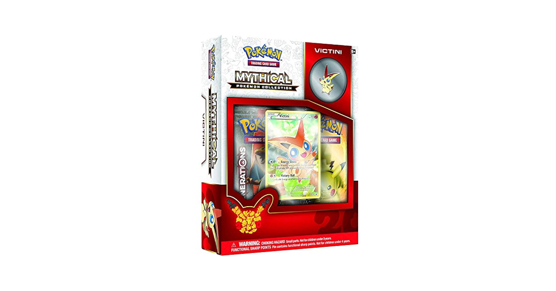 Amazon.com: Pokemon Mythical Collection Victini : Toys & Games