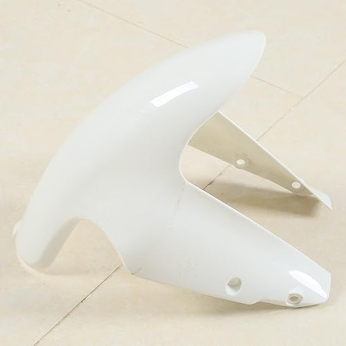 Miniatura 3 de XMT-MOTO Kit de carenado de plástico ABS para Ducati 848 1098 1198 2007 2008 2009 2010 2011 2012 (blanco sin pintar 1 juego) + parabrisas