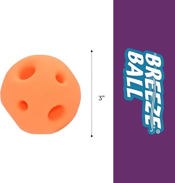 Multipet Breeze Balls for Dog - Bevel Tech Interactive Dog Toy