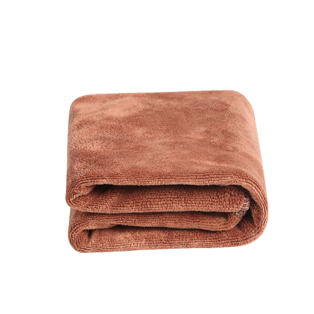 Microfiber Towel Water Absorption Car Home Cleaning Cloth Towel Soft Washing Rags Coffee
