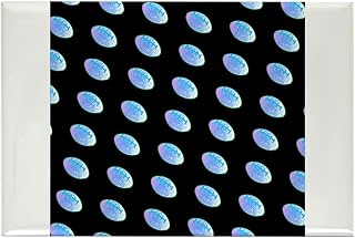 CafePress Blue Black Football For Perry Magnets Rectangle Magnet, 3"x2" Refrigerator Magnet