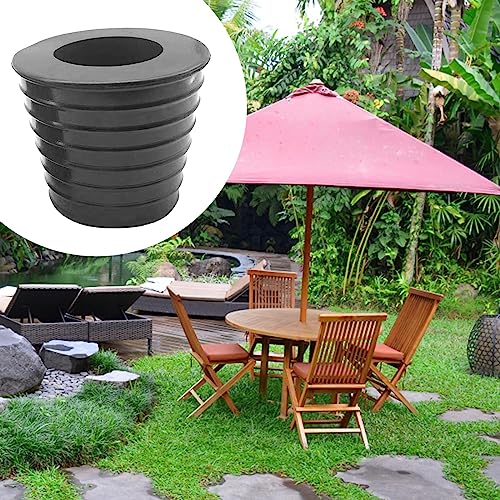 Colaxi Capa de proteção para suporte de guarda-sol resistente à água, Preto