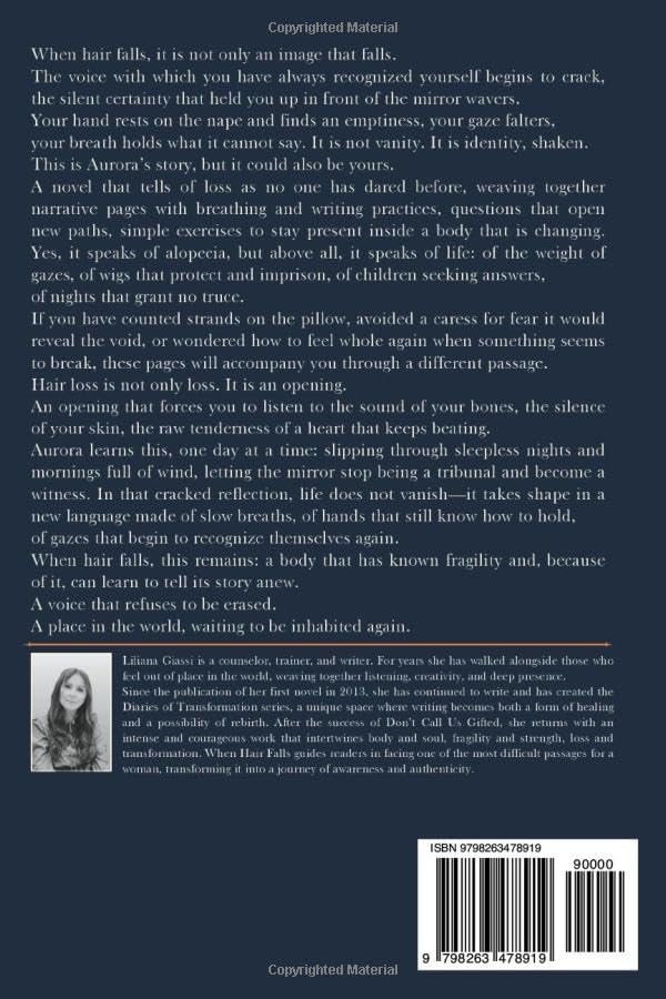 When Hair Falls: Women, Alopecia, Hair Loss, and the Journey to Resilience (Diari di Trasformazione) (Italian Edition) image 2 of 2 B0FPLMFNJ9
