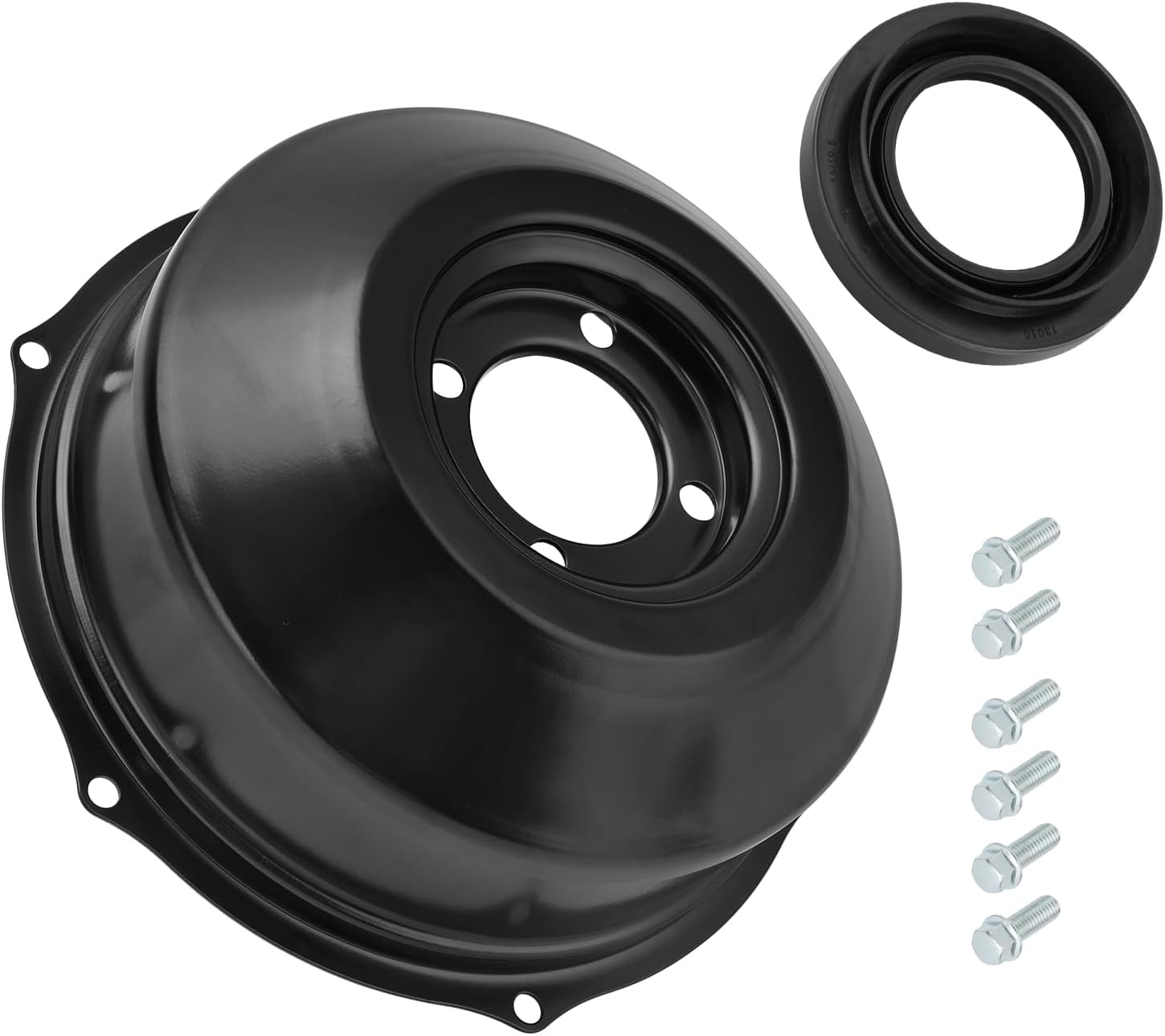 JAVIK Rear Brake Drum Hub Plate Cover Shoes Bearing Seals Assy for Honda Rancher 420 2007-2013