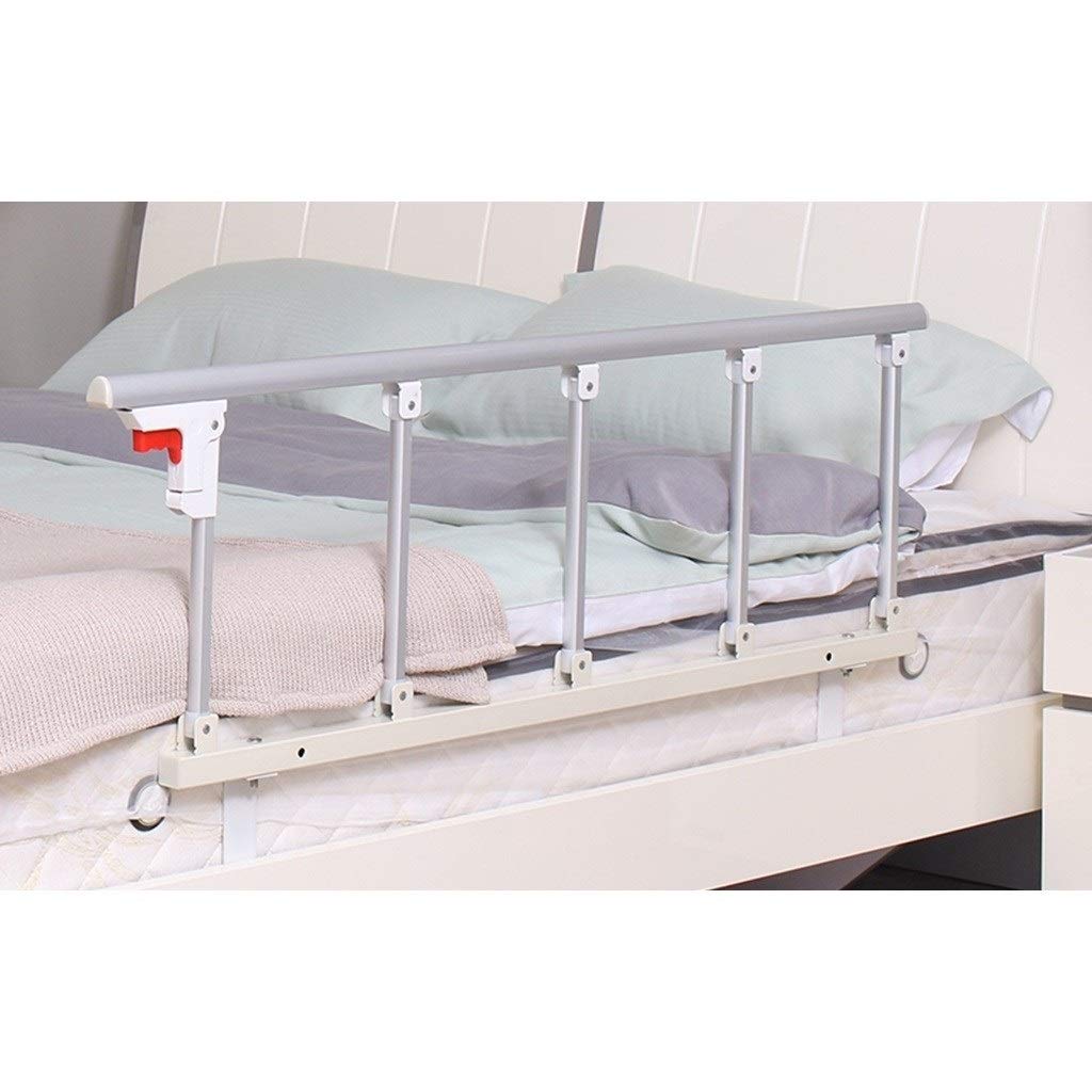 Barandilla Lateral De La Cama Barandilla De Cama Plegable para Ancianos Barandilla De Cama Anticaída Portátil De Metal para Adultos Y Niños con Discapacidades (Tamaño : 120x40cm) R