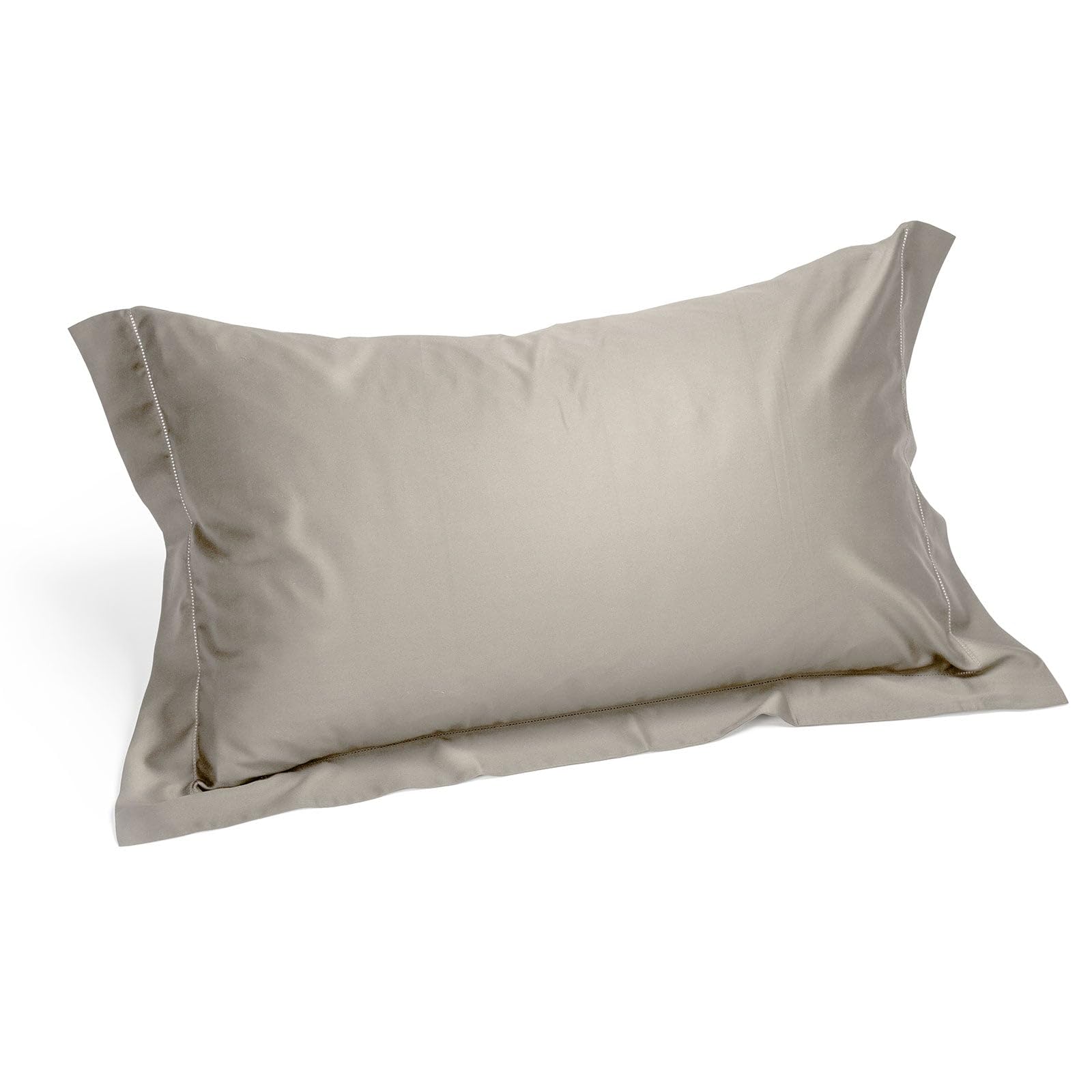 Caleffi Satin Cotton Pillowcases - 69329, Sand, Default