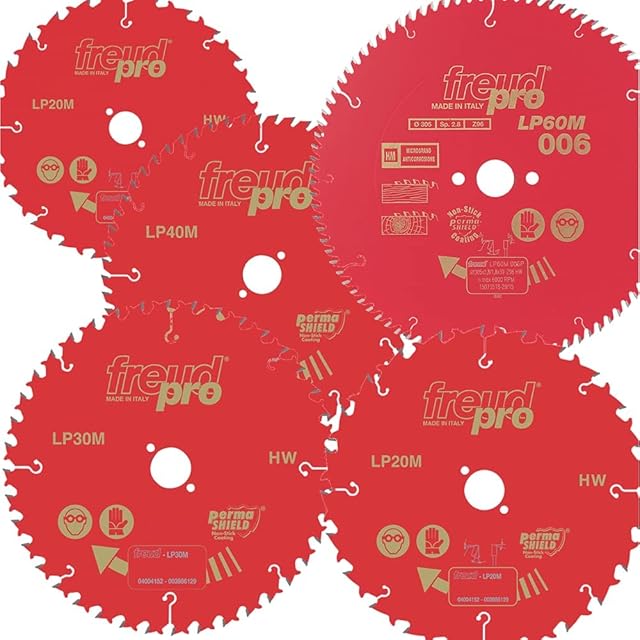 FREUD PRO LCL6M01062 TCT Circular Saw Blade - 165.1mm x 20mm - 24T