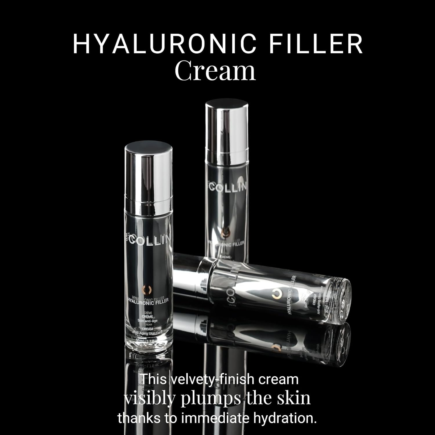 G.M. COLLIN Hyaluronic Filler Cream | Anti-Aging Face Moisturizer with Hyaluronic Acid | Visibly Plumps the Skin | Reduces the Signs of Aging