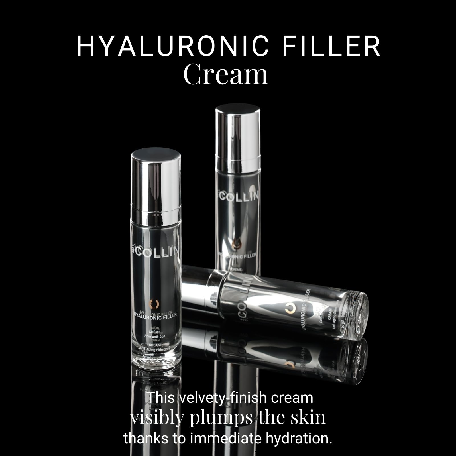 G.M. COLLIN Hyaluronic Filler Cream | Anti-Aging Face Moisturizer with Hyaluronic Acid | Visibly Plumps the Skin | Reduces the Signs of Aging