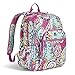 Vera Bradley Women's Cotton Campus Backpack, Wildflower Paisley, One Size