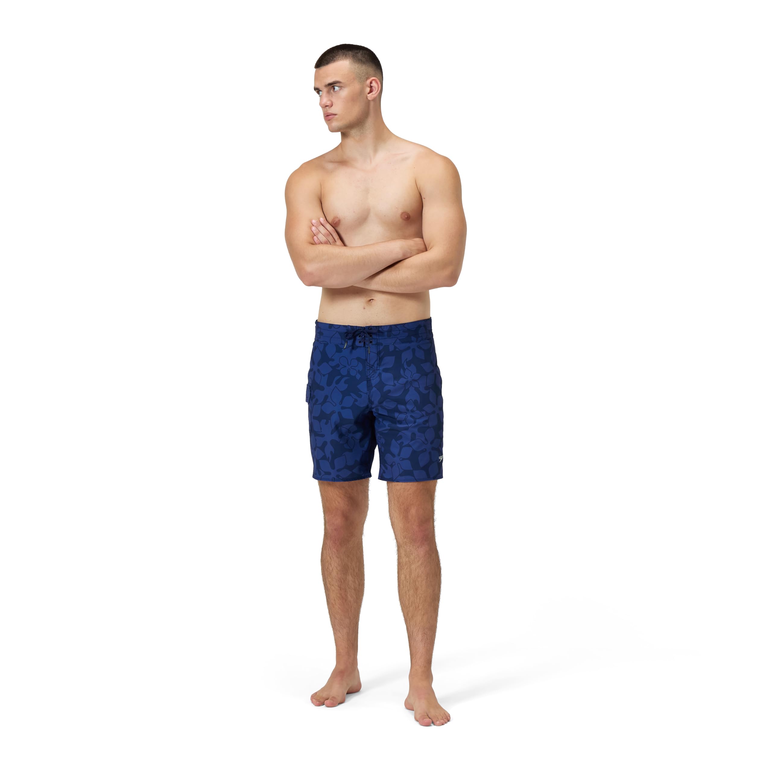 Speedo Print Boardshort 18" Short de Agua Hombre (Pack de 1)