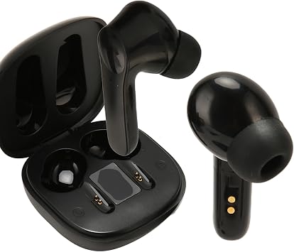 Translator Earbuds, Bluetooth 74 Languages 70 Accents Translator Device Real Time Simultaneous Translation Earbuds, for Travel Business Music Call Black