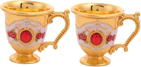 KICHOUSE 2 Pçs Copo De Aço Inoxidável Copo De Vinho Copo De Vinho De Acampamento Decorações De Acampamento Copo De Vinho Retrô Copo De Gin Caneca De Vinho Antigo Copo De Bebida Pequeno