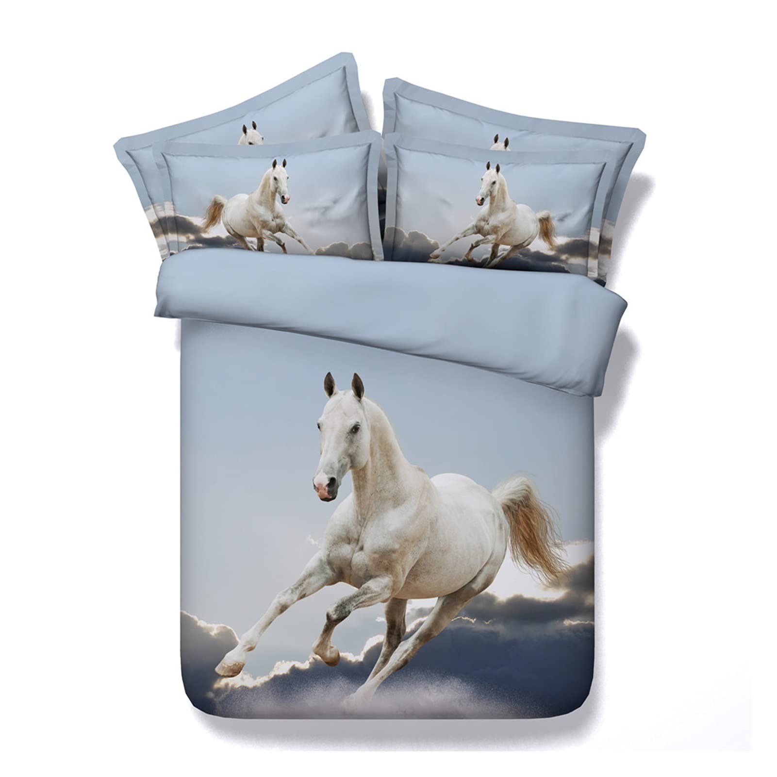 Drap de chevaux et housse de couette étalons le cadeau idéal pour cavaliers