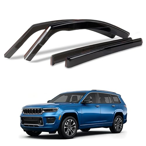 Window Visors Compatible with Jeep Grand Cherokee L 2021-2026