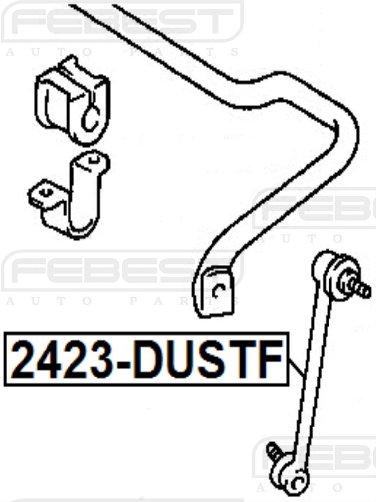 Amazon.com: 8200814411/8200814411 - Front Stabilizer Link/Swaybar
