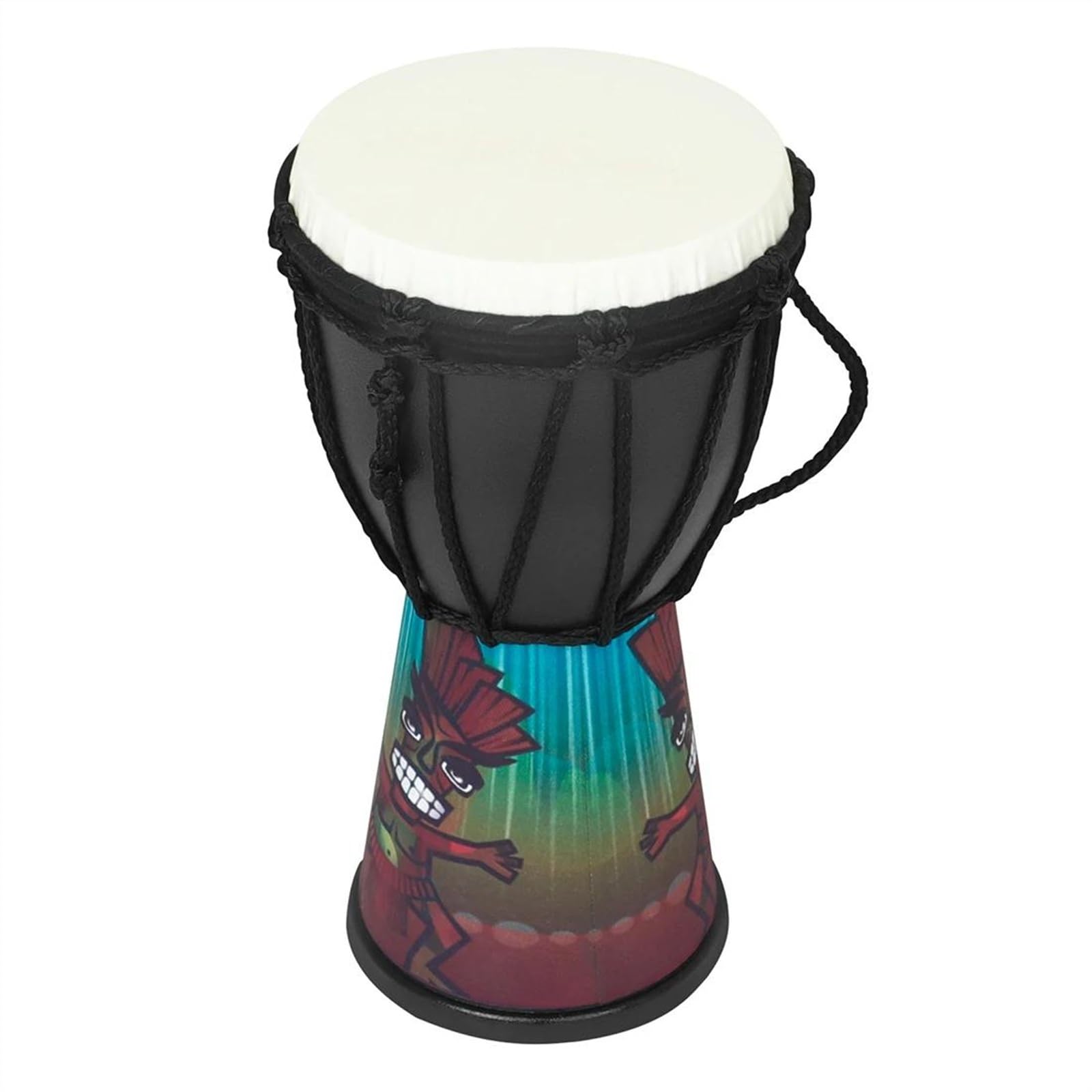 Profesjonalny Djembe 4-calowy Przenośny Bęben ABS Kolorowy Bęben Ręczny Djembe Profesjonalny Instrument Perkusyjny
