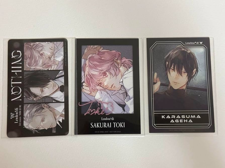 華Doll Loulou*di 烏麻亜蝶 特典　トレカ　チケット風カード Amazon.co.jp: 華Doll Louloudi 烏麻亜蝶 櫻井鬨 特典 : おもちゃ