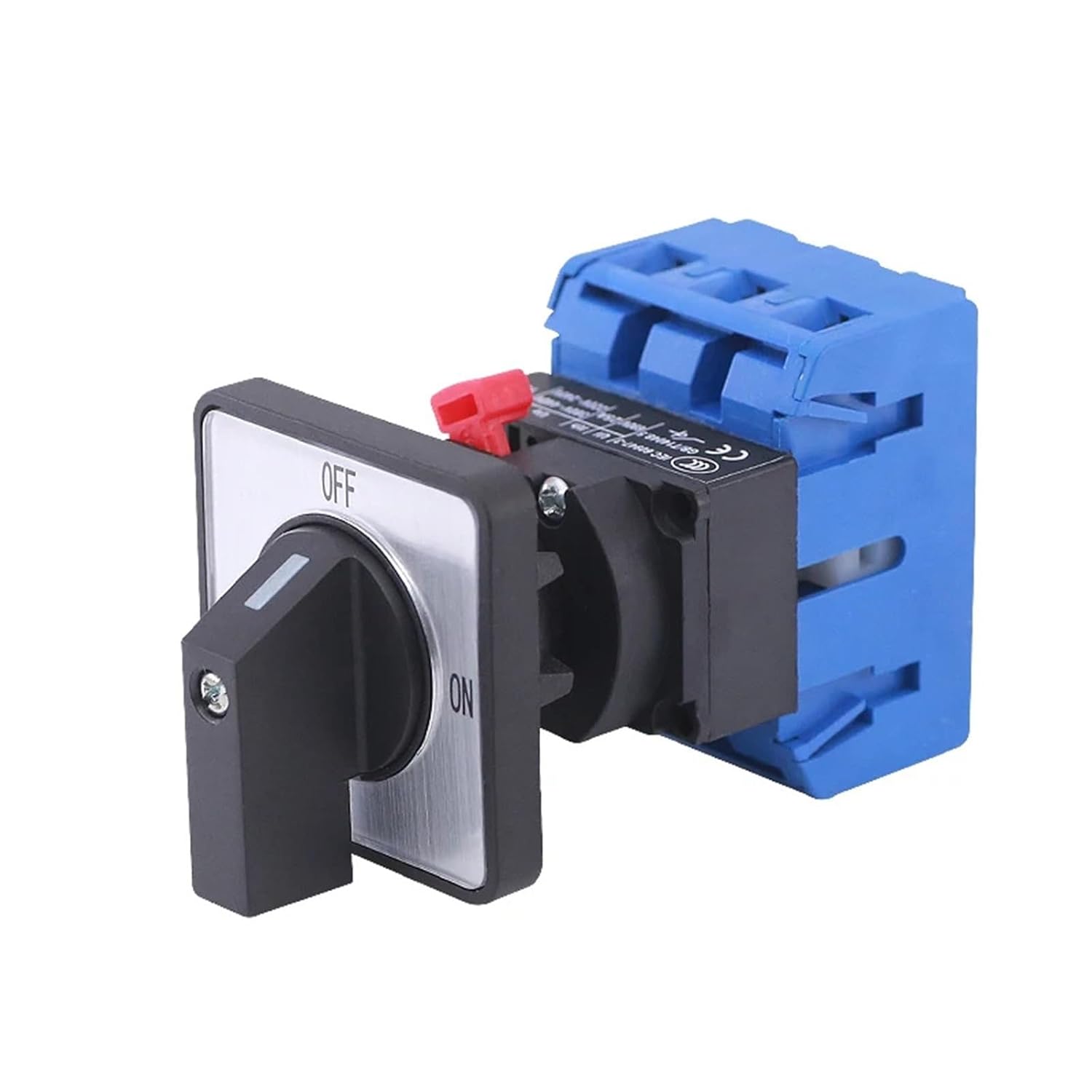 YMD11-25/32A Single Hole 22mm Load Circuit Breaker Main Control Power Off-on Isolator Switch LW30 1Pcs(4P,25A)