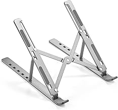 KOTUDAY Portable Aluminium Laptop Computer Stand with All Laptop Stand (Gray)