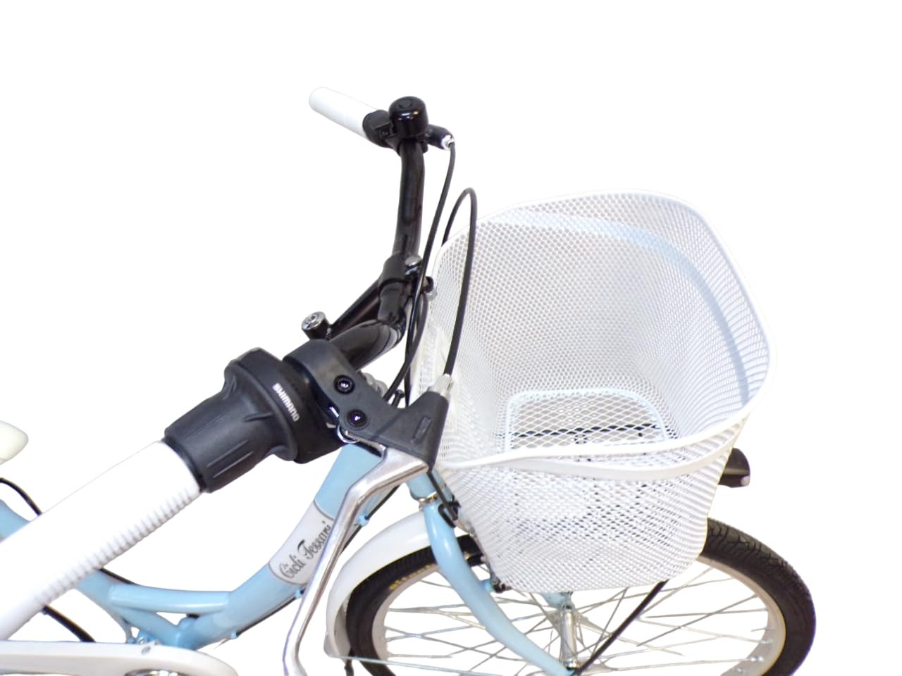 Bicicleta de mujer de paseo de 26 pulgadas para niña, cambio de 6 velocidades