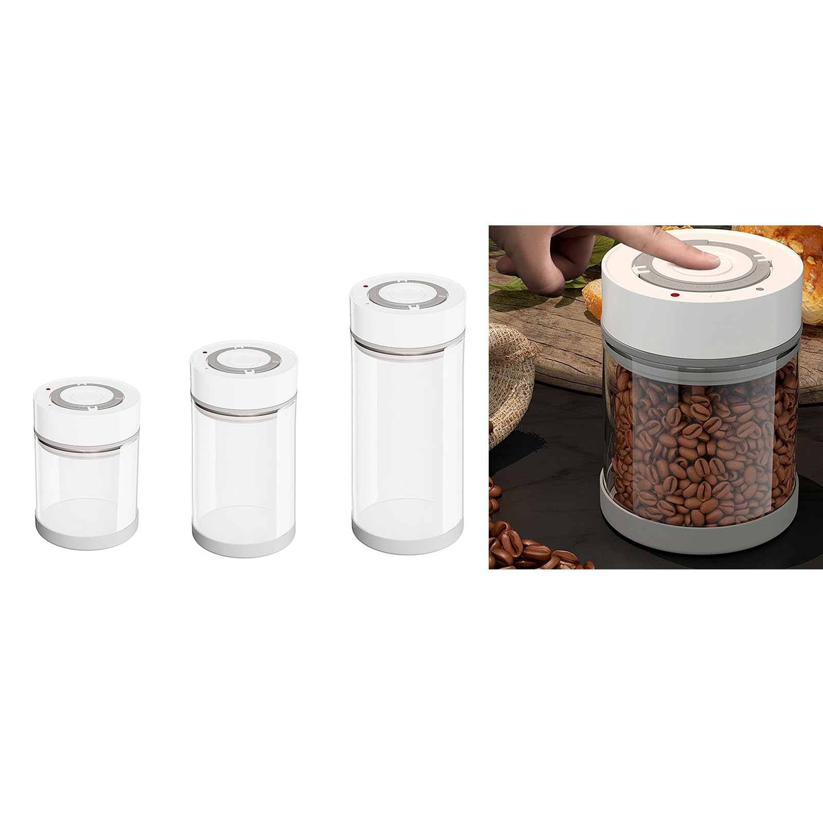 Barattolo ermetico per alimenti sottovuoto elettrico multi funzionale per gli appassionati di cucina Barattolo di conservazione di frutta e verdura