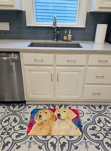 Miniatura 4 de Caroline's Treasures SS8754RUG - Tapete de espuma viscoelástica lavable a máquina, tapete de baño antideslizante, duradero, grueso, lavable para