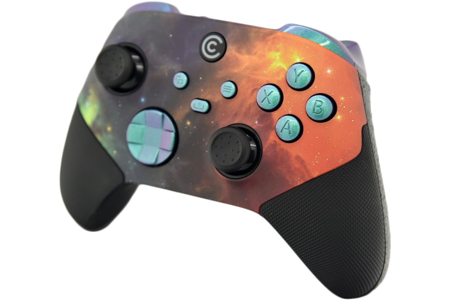 Custom Controllerzz Pro Series Custom Wireless Controller for Xbox Series X/S, Xbox One, & PC - Multiple Designs Available (Vibrant Universe)