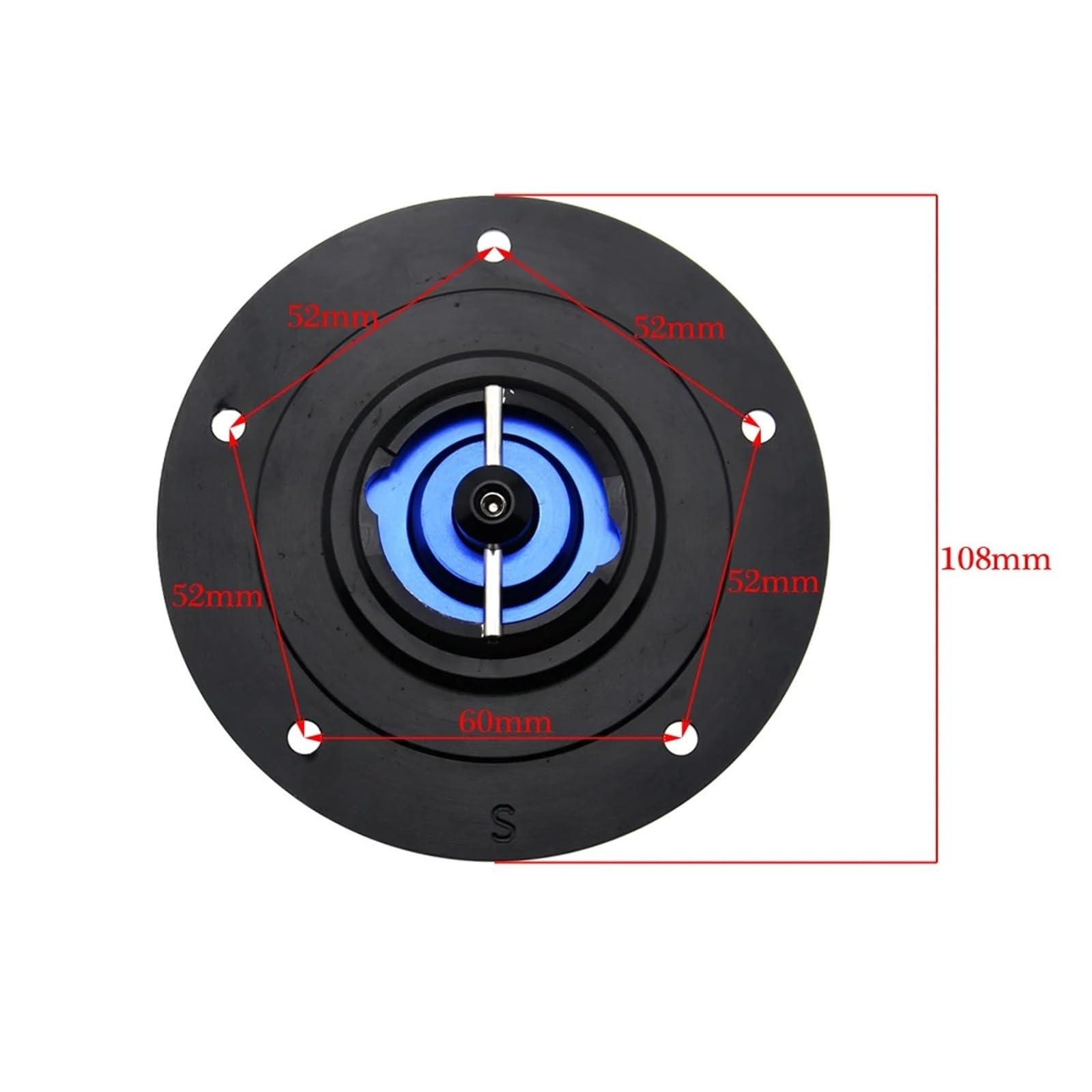 Keyless motocykl pokrywa zbiornika paliwa pasuje do GSXR 600 750 1000 GSXS750 GSXS1000 HAYABUSA GSX1300R SV650 SV1000 Śruba(Srebro)