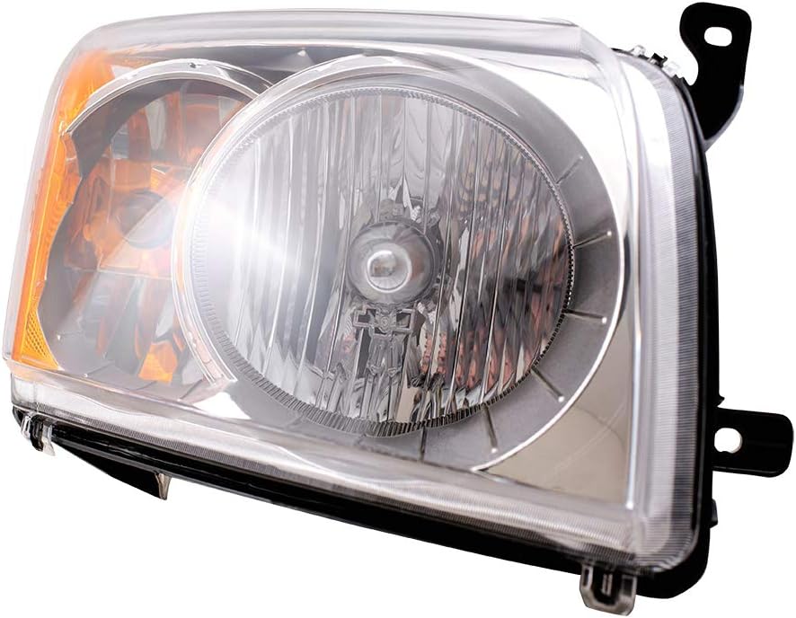 Brock Replacement Set Driver and Passenger Headlights Compatible with 2007-2012 Caliber 5303739AJ 5303738AJ