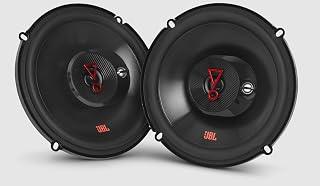 JBL Stage3 637F – Zestaw 3-drożnych głośników samochodowych – Harman Kardon Auto Echo 225 W – Duży głośnik do telefonów komórkowych 16,5 cm 2 sztuki – 165 mm – 6,5 cala bez osłony kratki