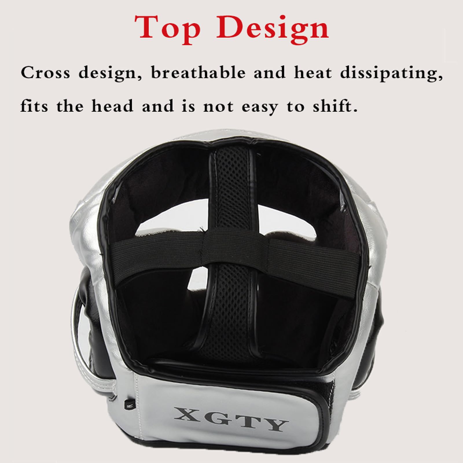 Cascos da Boxe,Cascos da Boxe per Sparring,Cascos per Kickboxing,cascos per Arti Marziali,Cascos Allenamento Boxe,Misura Regolabile,per Boxe,MMA,Muay Thai,Kickboxing e Arti Marziali