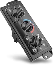 A/C HVAC Heater Climate Control Module Panel Switch Fit for Chevrolet Malibu 1997-2005, Fit for Oldsmobile Achieva 1997-1998/Cutlass 1997-1999 Replace 599-213 22601654
