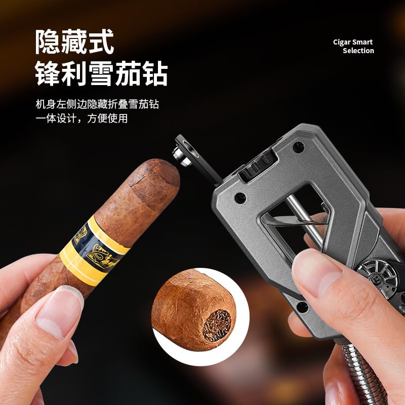 Encendedor retráctil multifuncional para cigarros miniatura 5
