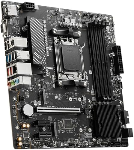 Miniatura 2 de MSI PRO B650M-P ProSeries Placa base (procesadores AMD Ryzen serie 900080007000, AM5, DDR5, PCIe 4.0, M.2, SATA 6Gbs, USB 3.2 Gen 2, HDMIDP, LAN de