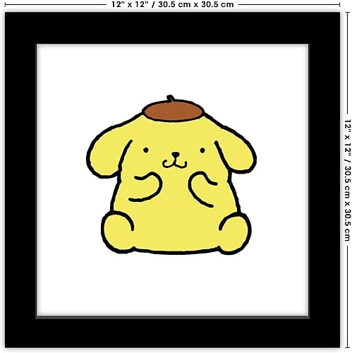 Miniatura 10 de Trends International Gallery Pops Sanrio Pompompurin - Lienzo decorativo de pared con retrato de personaje de Pompompurin, versión sin marco, 12 x