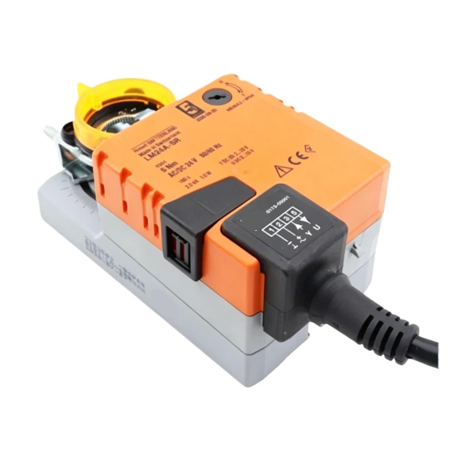 Actionneur de vanne NM24A-SR à modulation progressive pour gaines CVC