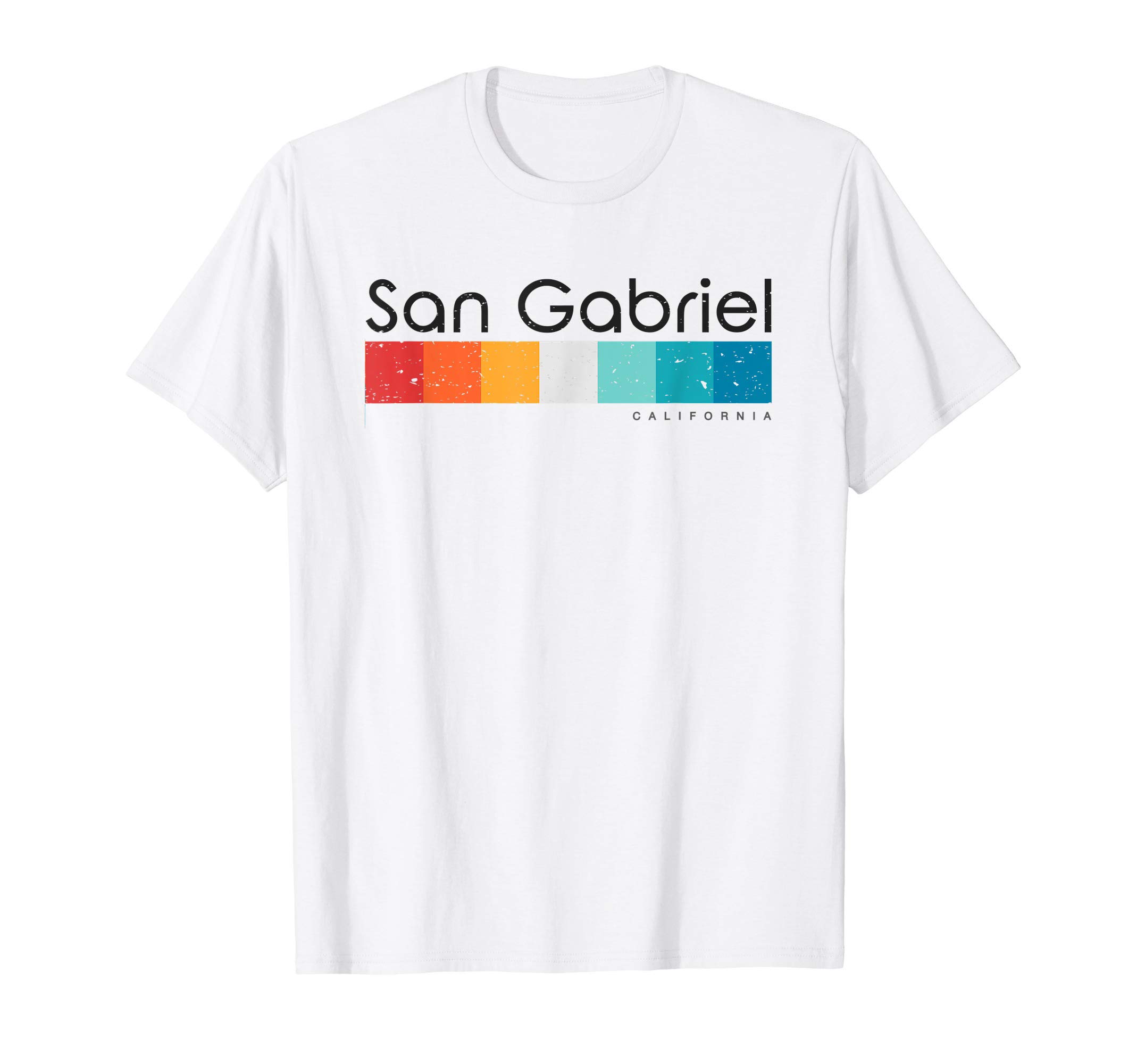 Vintage San Gabriel California CA Retro Design T-Shirt
