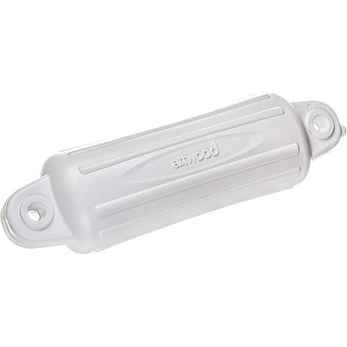 Attwood 9356D1 Softside Oval Boat Fender with Thick-Wall Reinforced Eye Ends