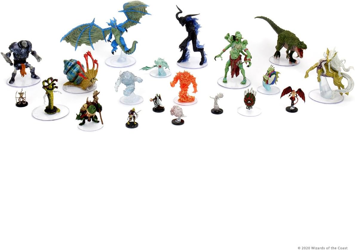 Dungeons & Dragons Icons of the Realms Fangs & Talons Booster Brick (8) Minis